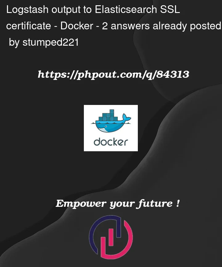 Question 84313 in Docker