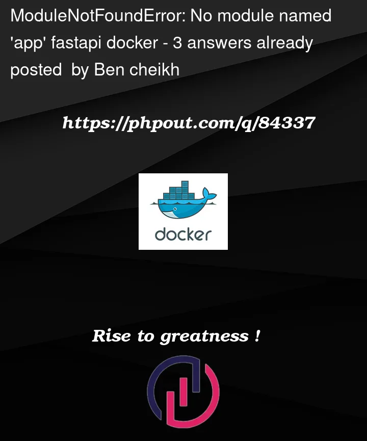 Question 84337 in Docker