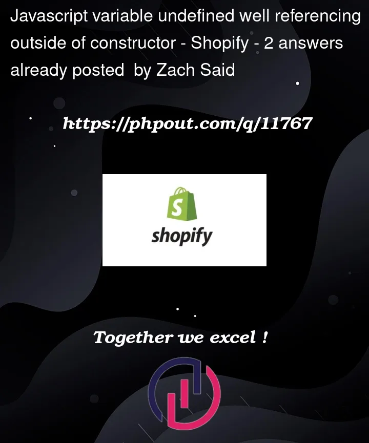 Question 11767 in Shopify