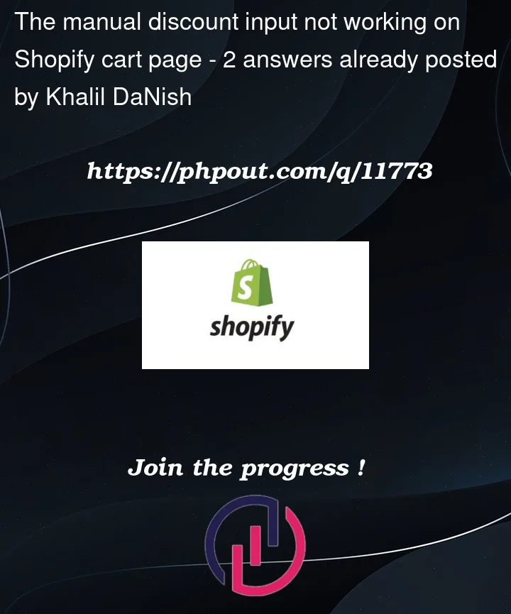 Question 11773 in Shopify