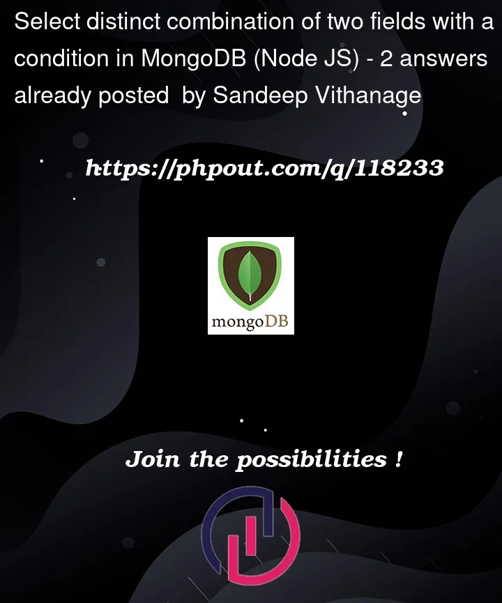 Question 118233 in Mongodb