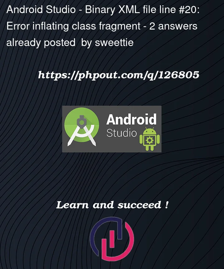 Question 126805 in Android Studio