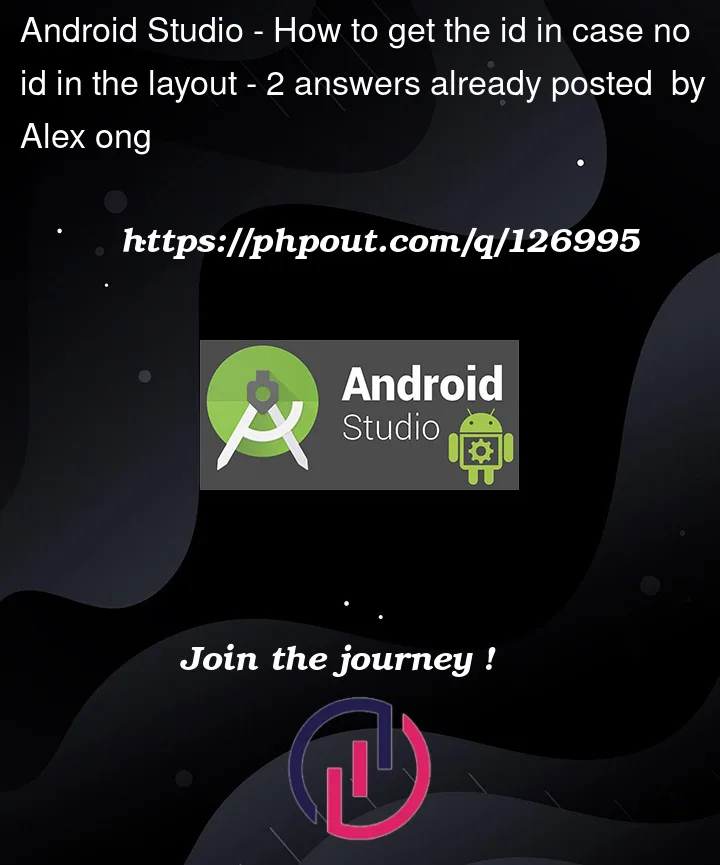 Question 126995 in Android Studio