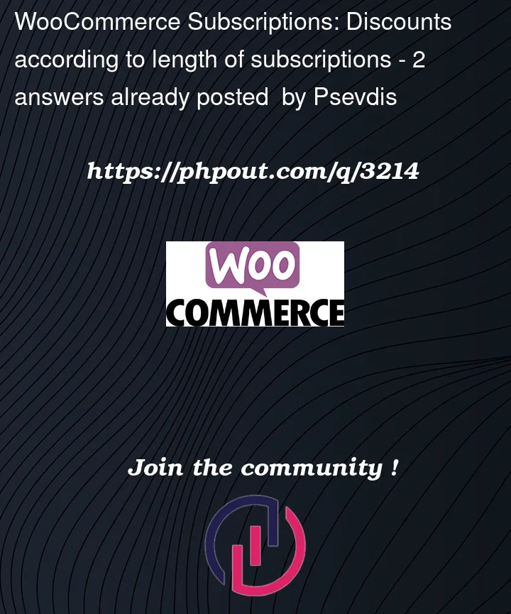 Question 3214 in Woocommerce