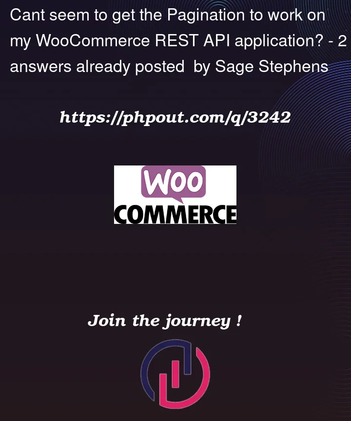 Question 3242 in Woocommerce