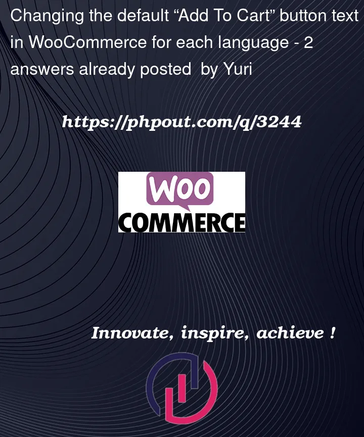 Question 3244 in Woocommerce