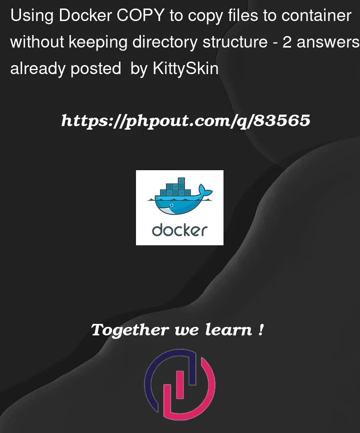 Question 83565 in Docker