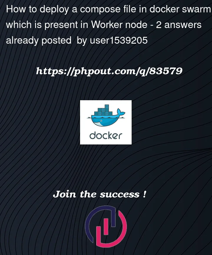 Question 83579 in Docker