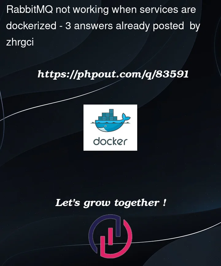 Question 83591 in Docker