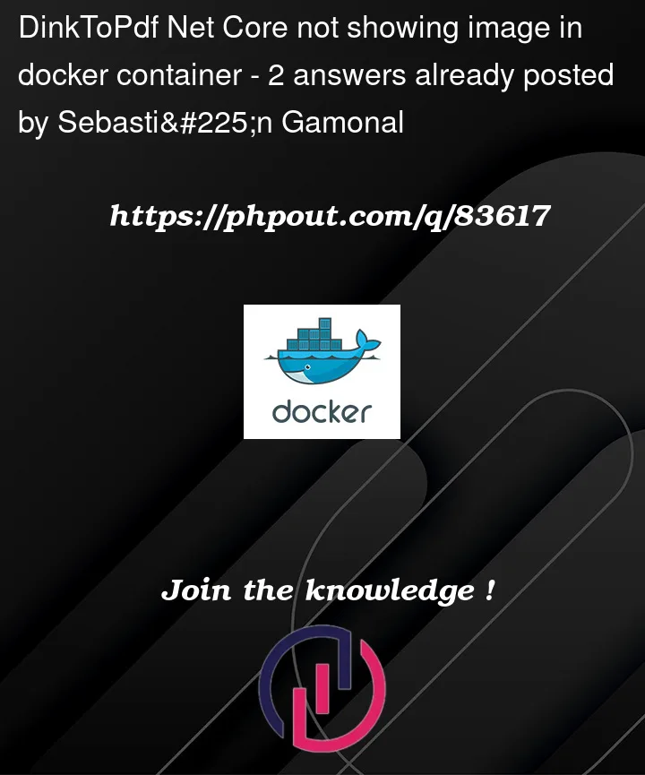 Question 83617 in Docker