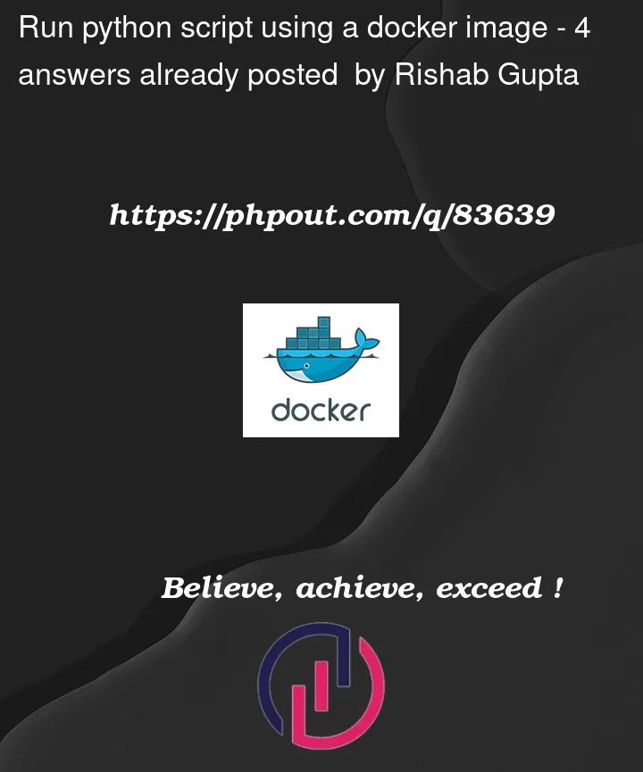 Question 83639 in Docker