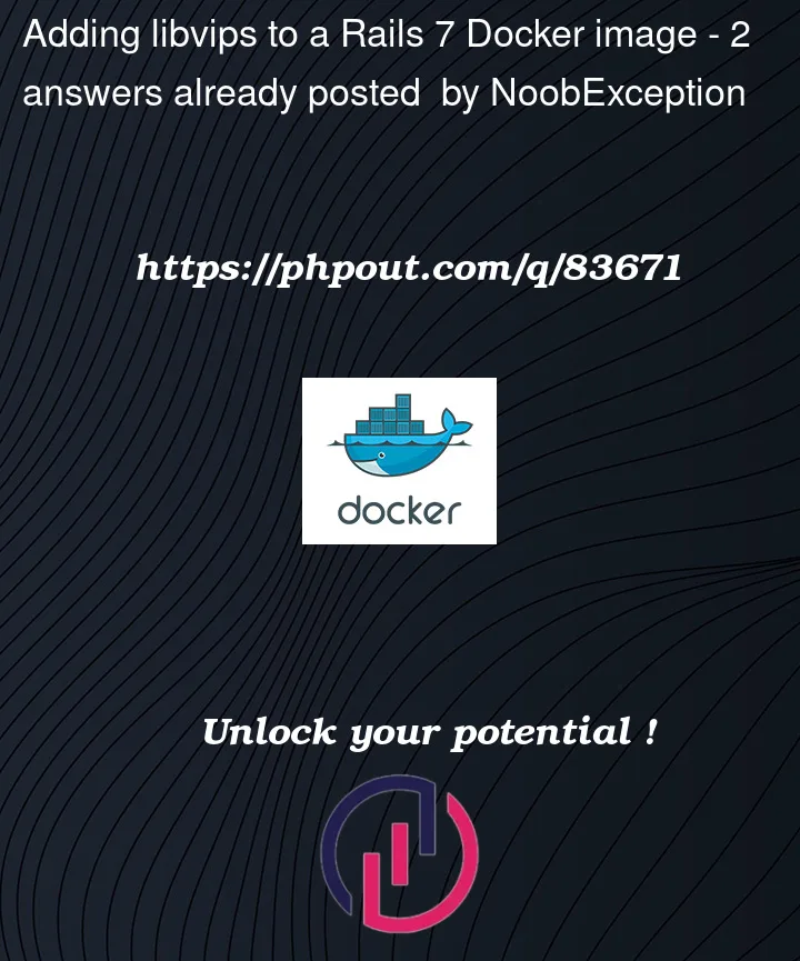 Question 83671 in Docker