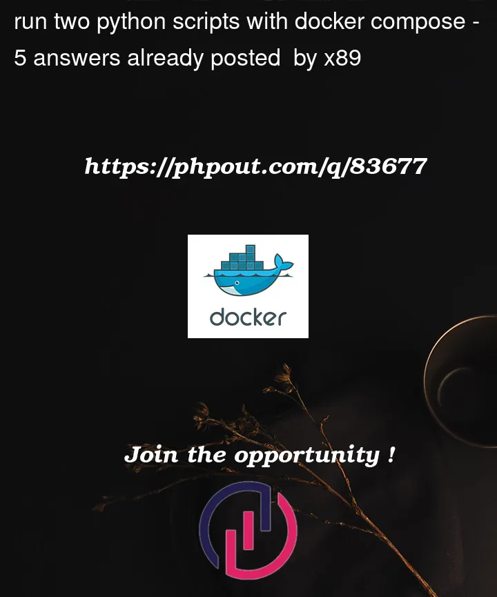 Question 83677 in Docker