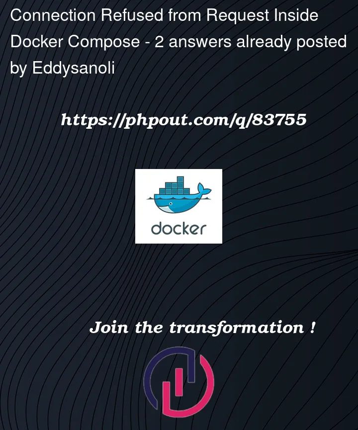 Question 83755 in Docker