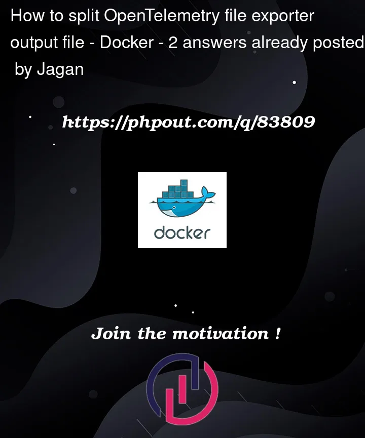 Question 83809 in Docker