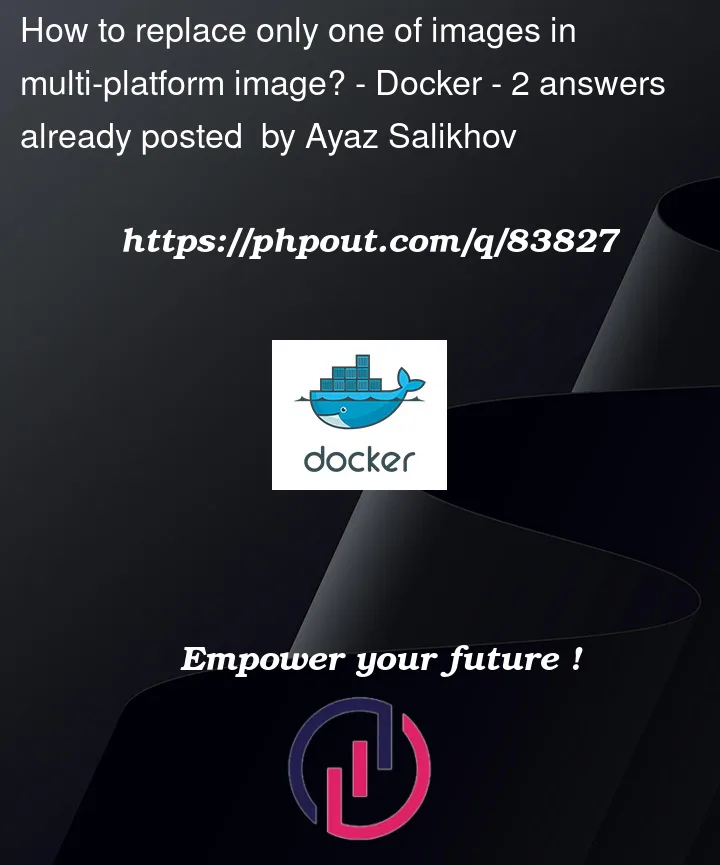 Question 83827 in Docker