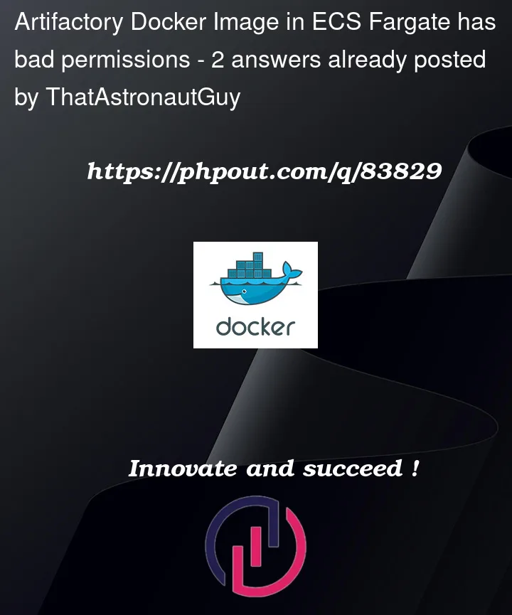 Question 83829 in Docker