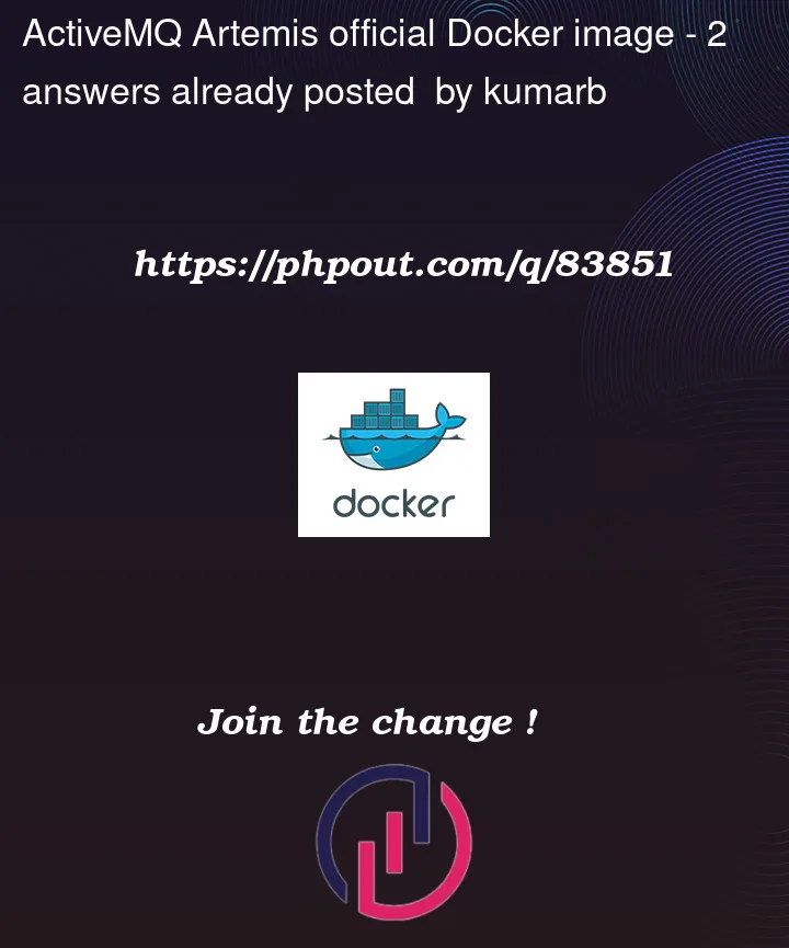 Question 83851 in Docker