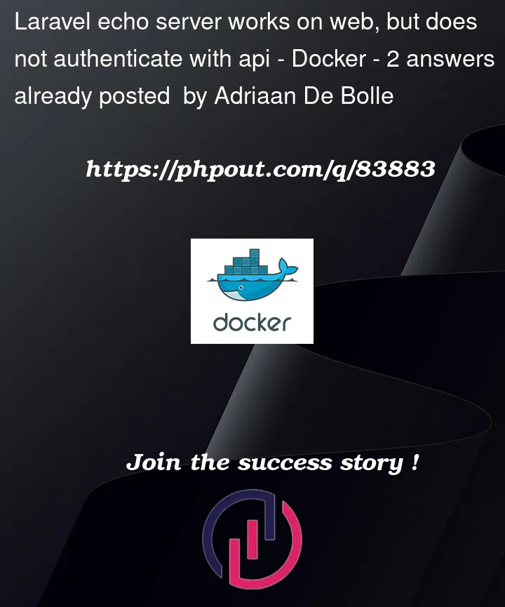 Question 83883 in Docker