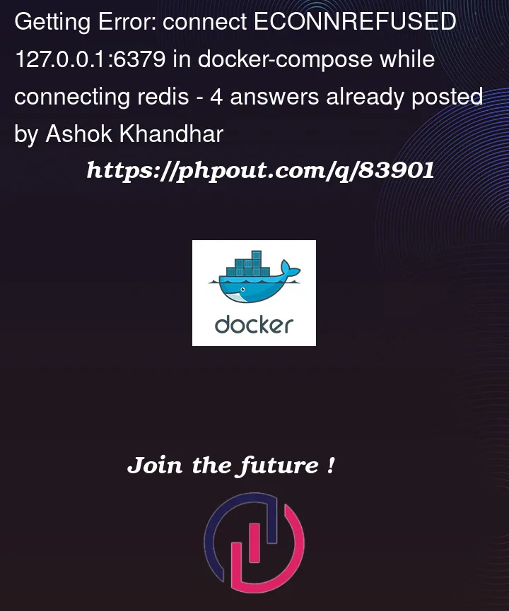 Question 83901 in Docker