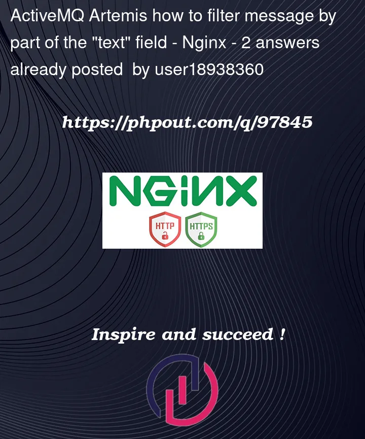 Question 97845 in Nginx