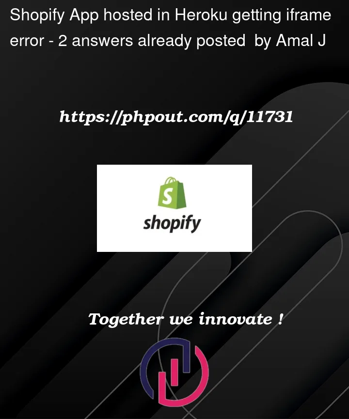 Question 11731 in Shopify