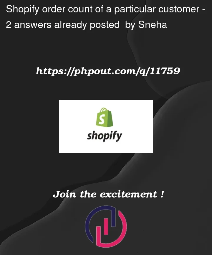 Question 11759 in Shopify