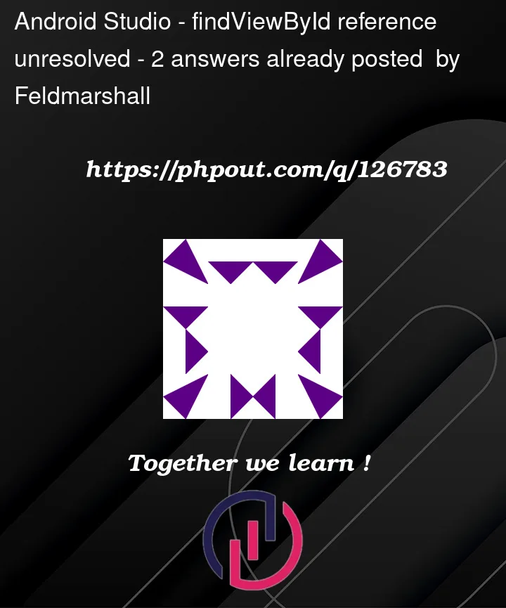 Question 126783 in Android Studio