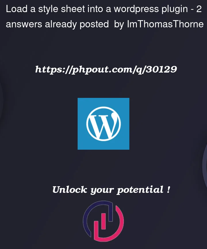 Question 30129 in Wordpress