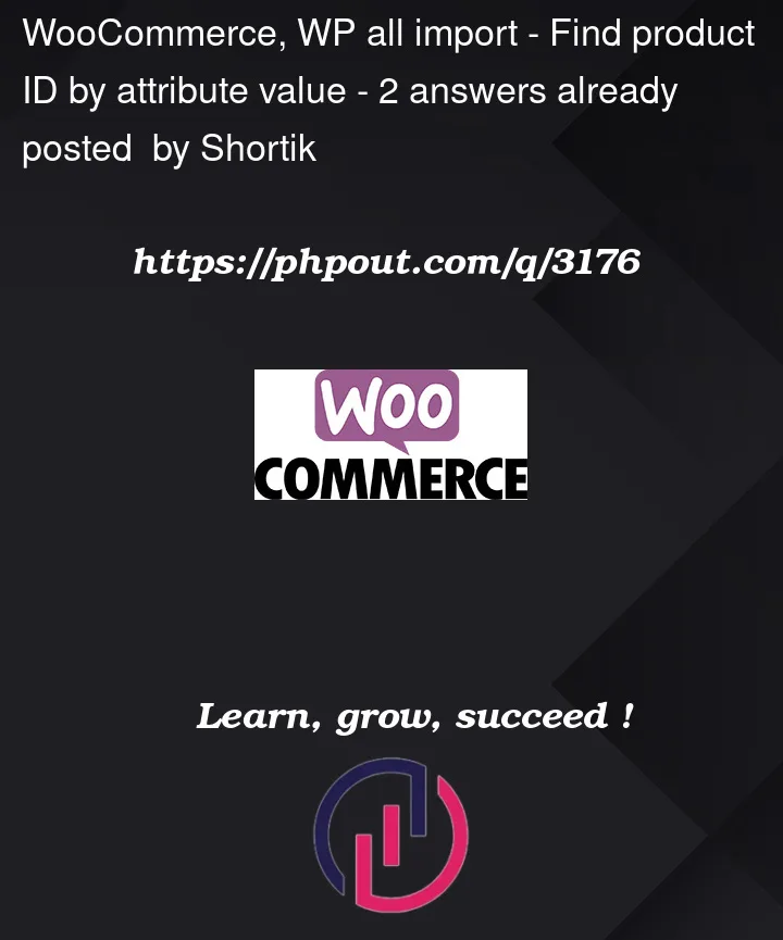 Question 3176 in Woocommerce