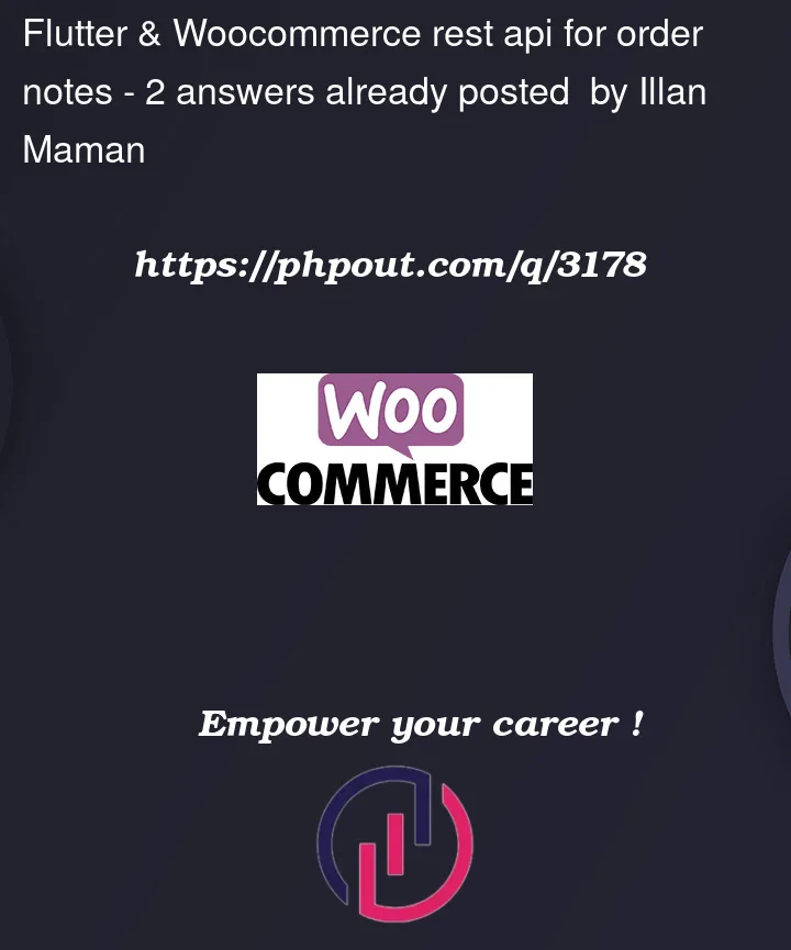 Question 3178 in Woocommerce