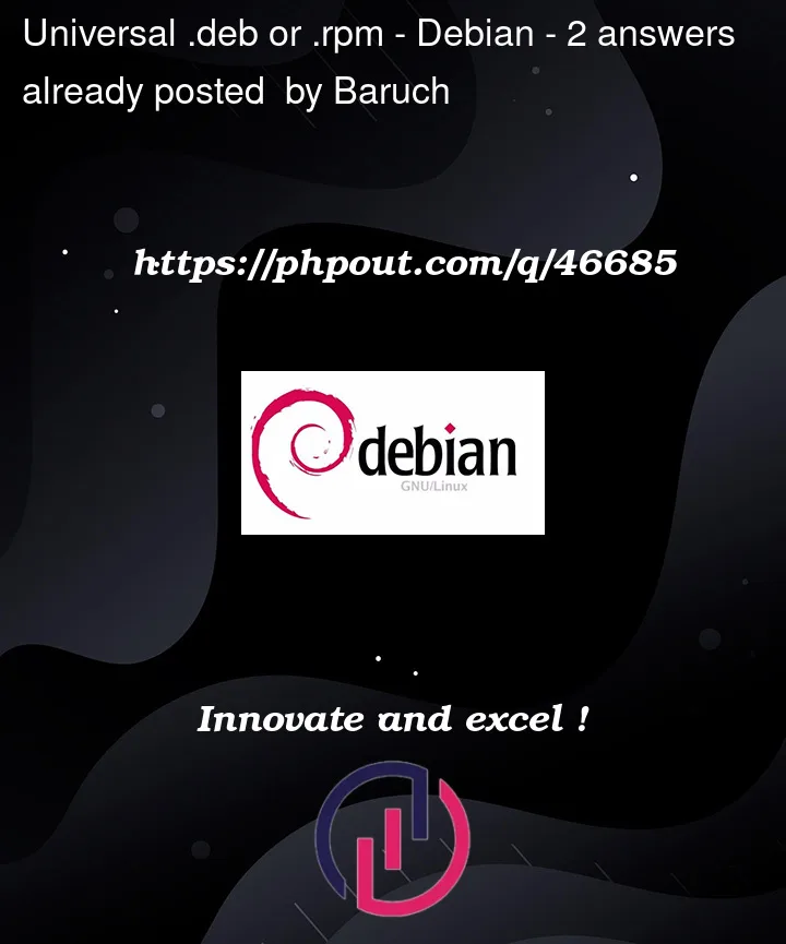 Question 46685 in Debian