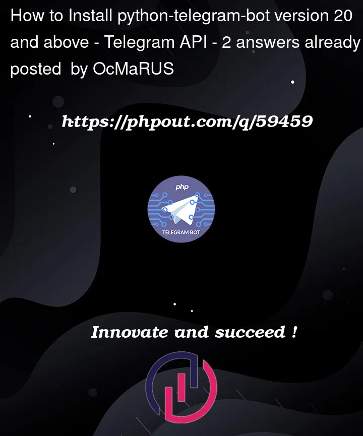 Question 59459 in Telegram API