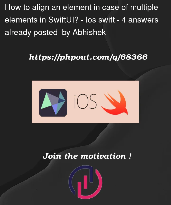 Question 68366 in IOS Swift