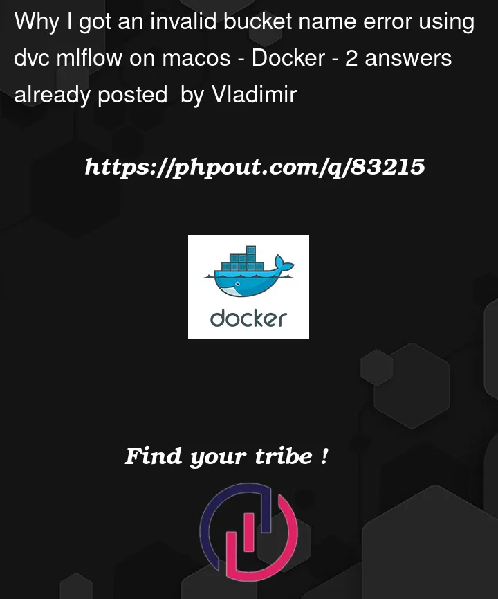 Question 83215 in Docker