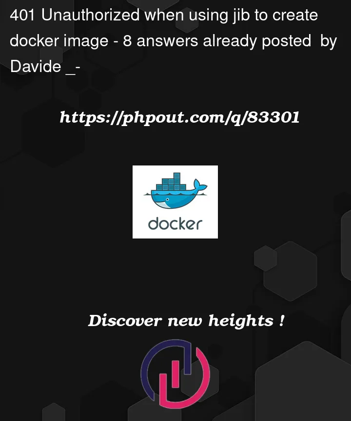 Question 83301 in Docker