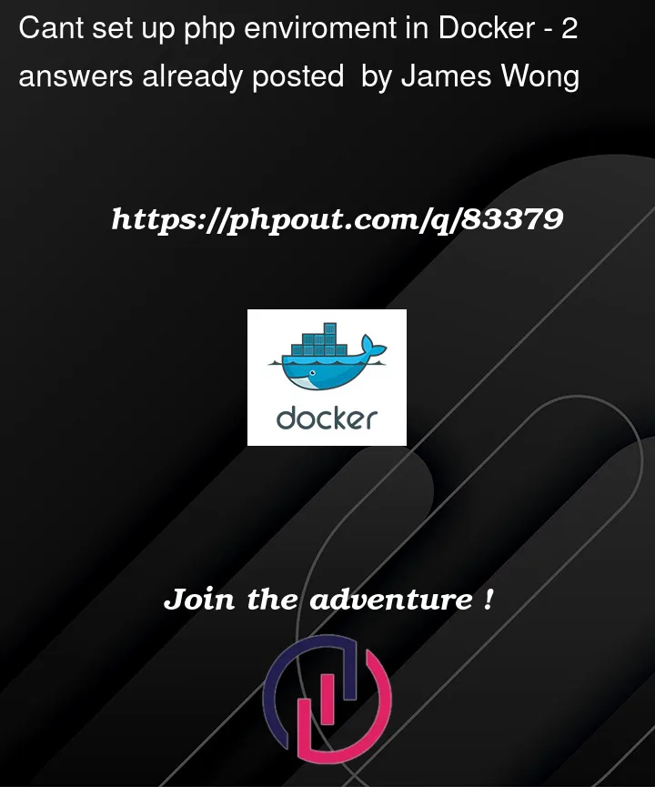 Question 83379 in Docker