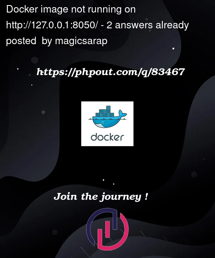 Question 83467 in Docker