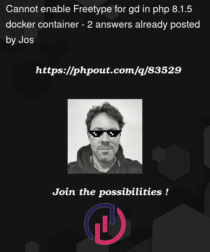 Question 83529 in Docker