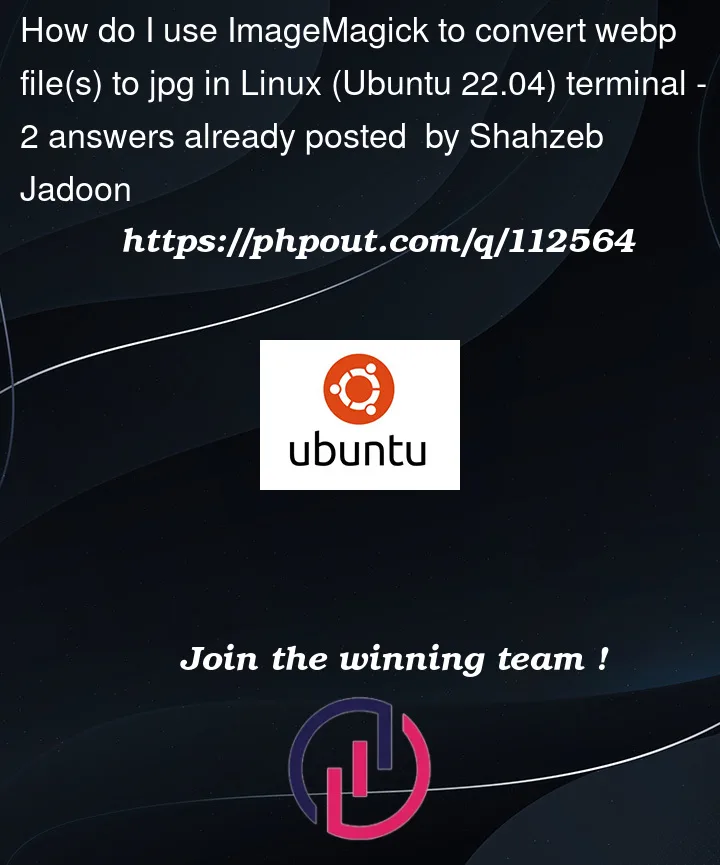 Question 112564 in Ubuntu