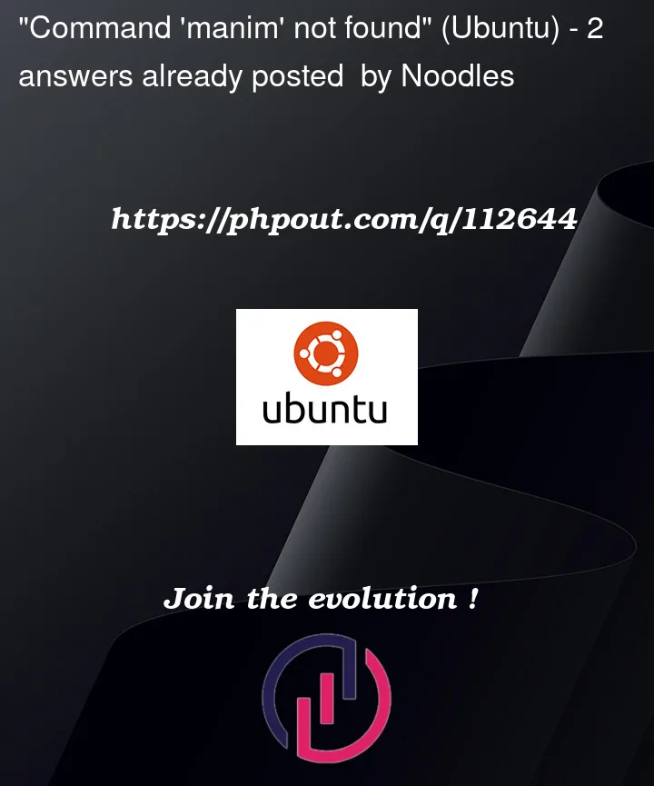 Question 112644 in Ubuntu