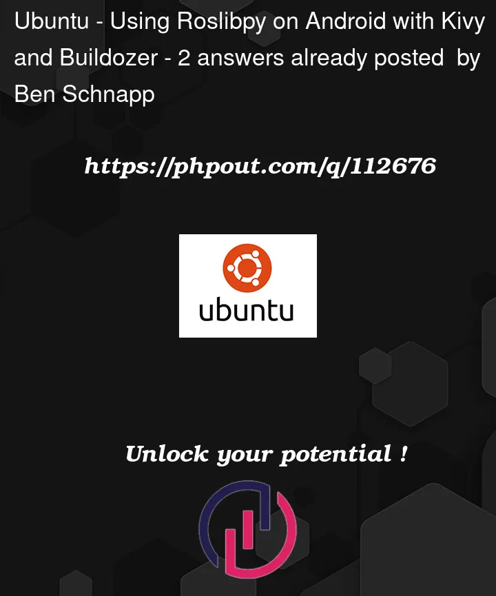 Question 112676 in Ubuntu