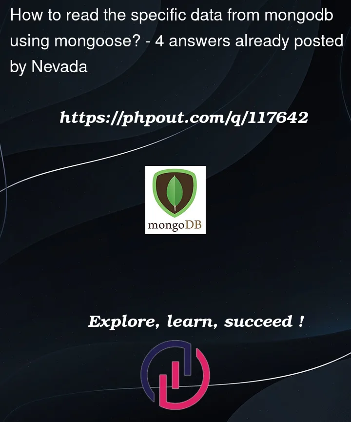 Question 117642 in Mongodb