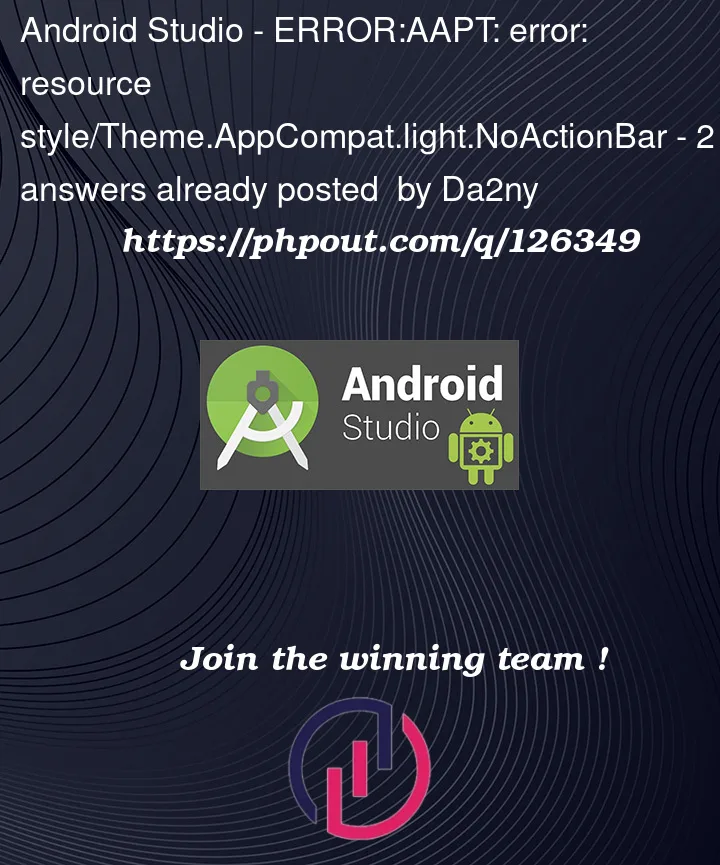 Question 126349 in Android Studio