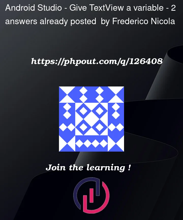 Question 126408 in Android Studio