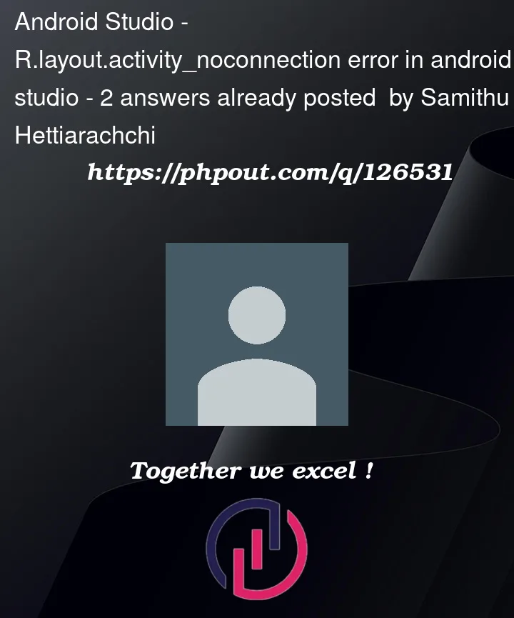 Question 126531 in Android Studio