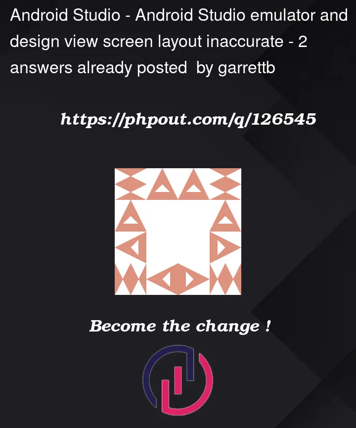 Question 126545 in Android Studio