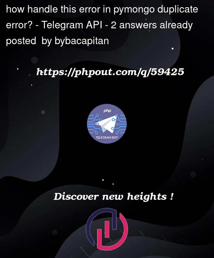 Question 59425 in Telegram API