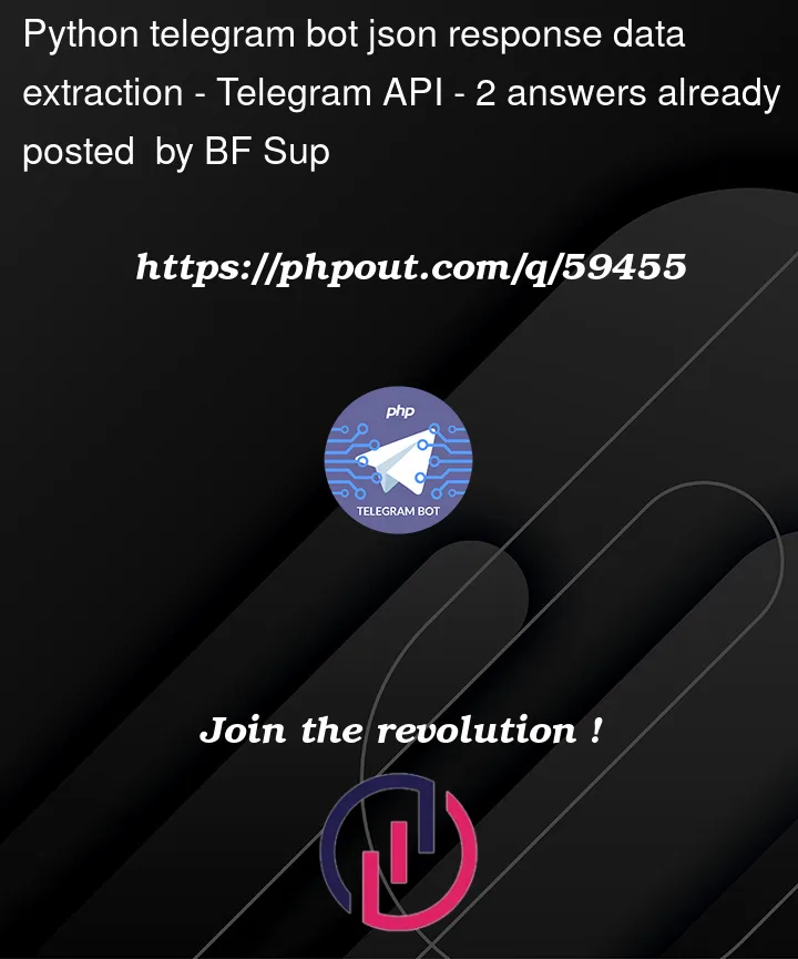 Question 59455 in Telegram API