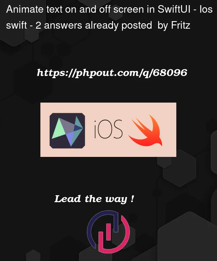 Question 68096 in IOS Swift